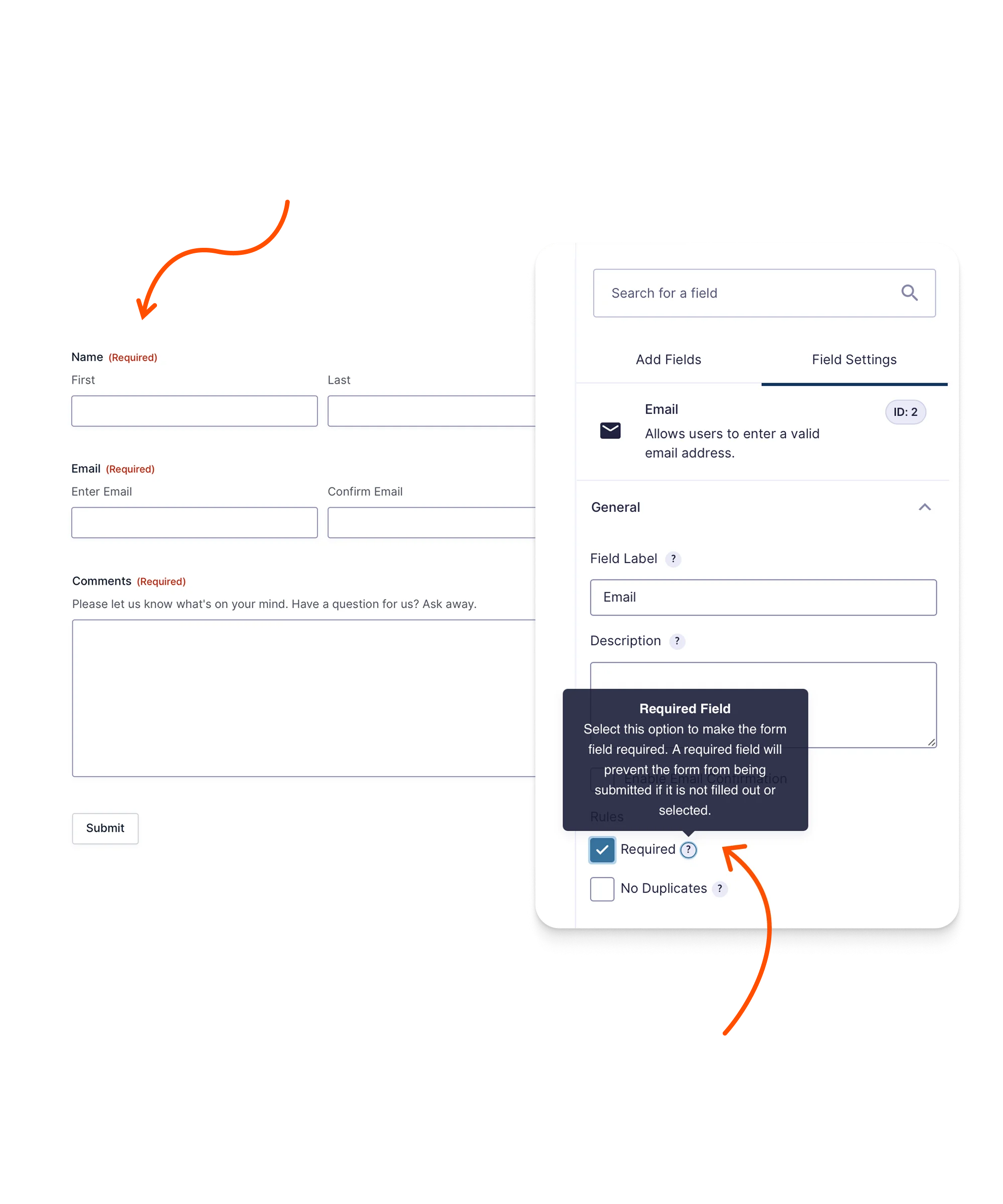 Drag & drop form builder.webp