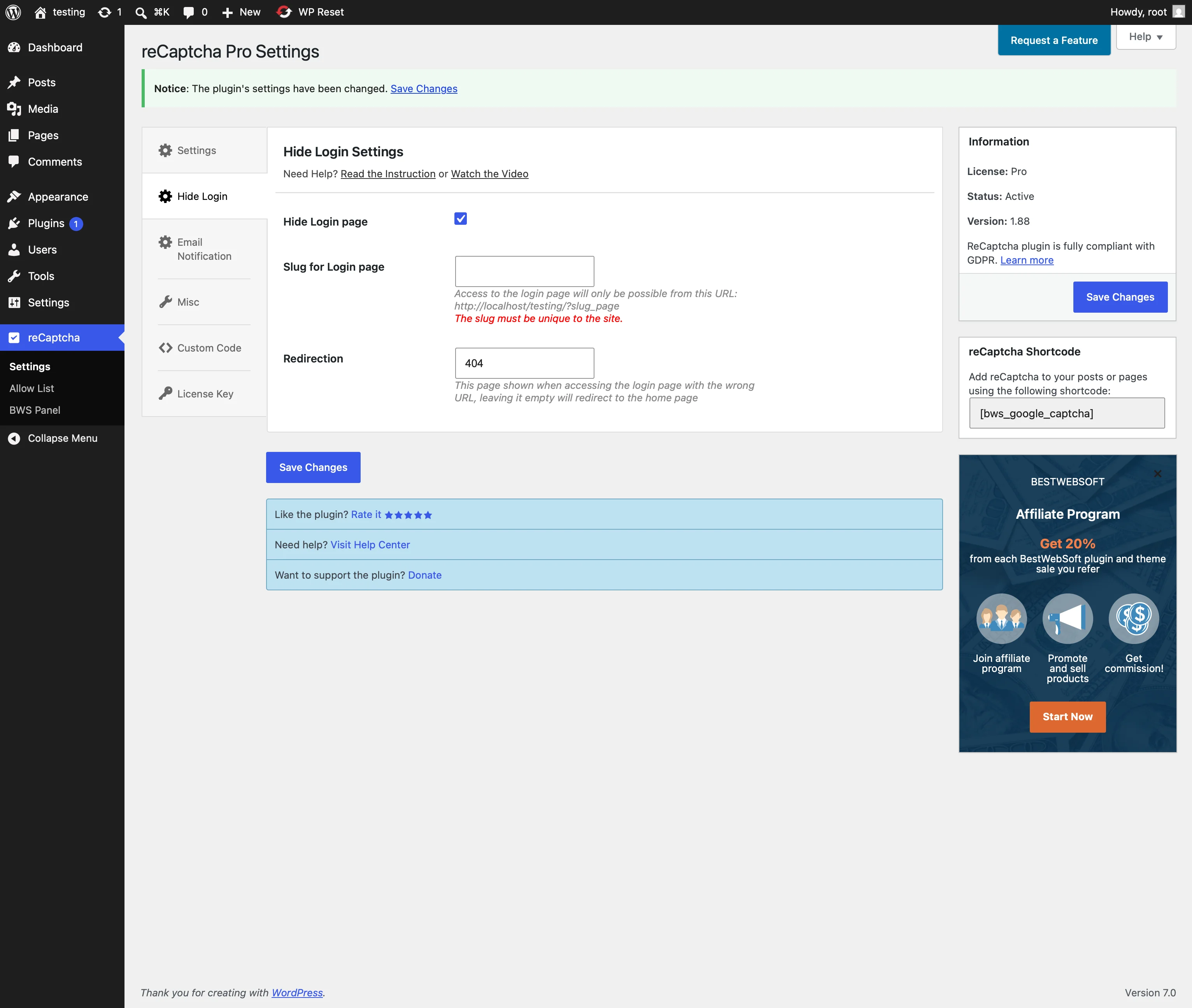 Hide Login Settings.webp
