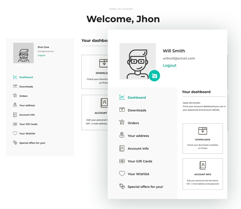 YITH WooCommerce Customize My Account Page